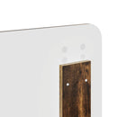 vidaXL Fejtámla fejtámlával Füstölt tölgy 140 cm Faanyag