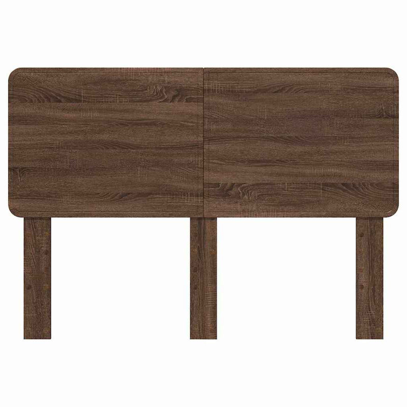 vidaXL Fejtámla fejtámlával Barna Tölgy 140 cm Faanyag