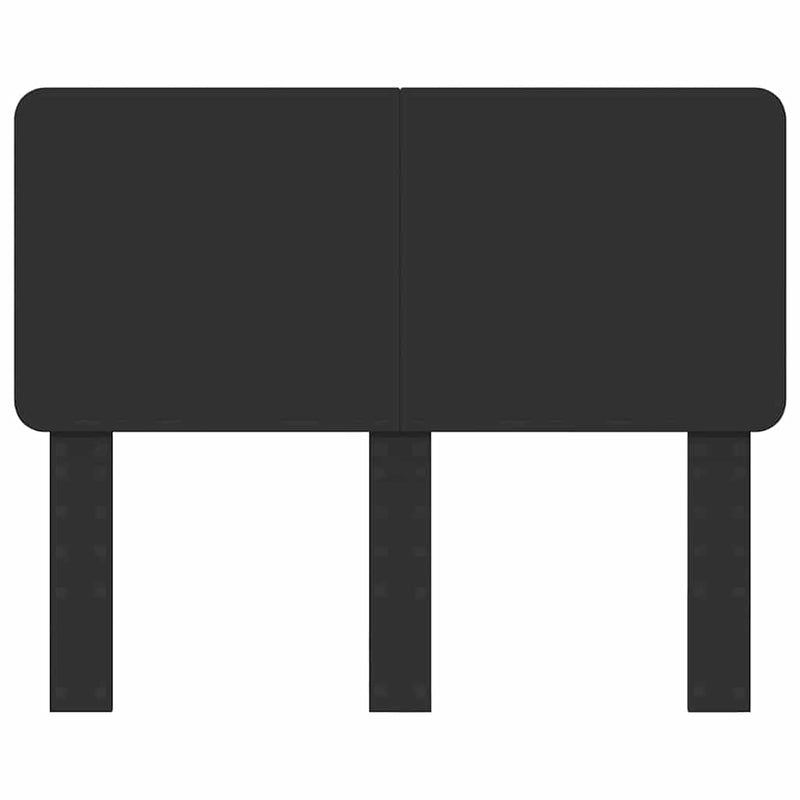 vidaXL Fejtámla fejtámlával Fekete tölgy 135 cm Faanyag