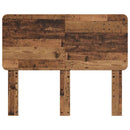 vidaXL Fejtámla fejtámlával Öreg fa 120 cm Faanyag