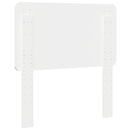 vidaXL Fejtámla Fehér Szerelt fa