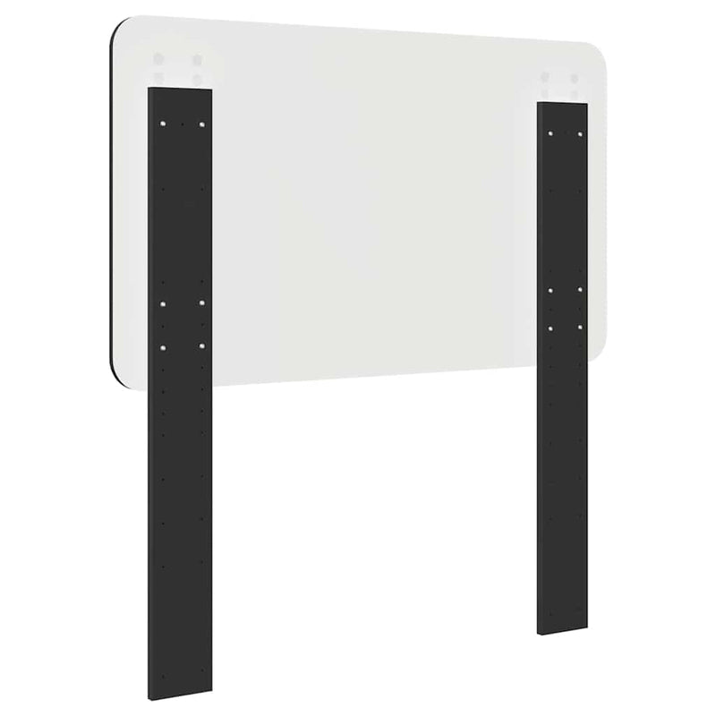 vidaXL Fejtámla fejtámlával Fekete tölgy 100 cm Faanyag