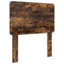 vidaXL Fejtámla fejtámlával Füstölt tölgy 100 cm Faanyag