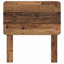 vidaXL Fejtámla fejtámlával Öreg fa 100 cm Faanyag