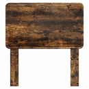 vidaXL Fejtámla fejtámlával Füstölt tölgy 90 cm Faanyag