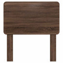 vidaXL Fejtámla fejtámlával Barna Tölgy 90 cm Faanyag