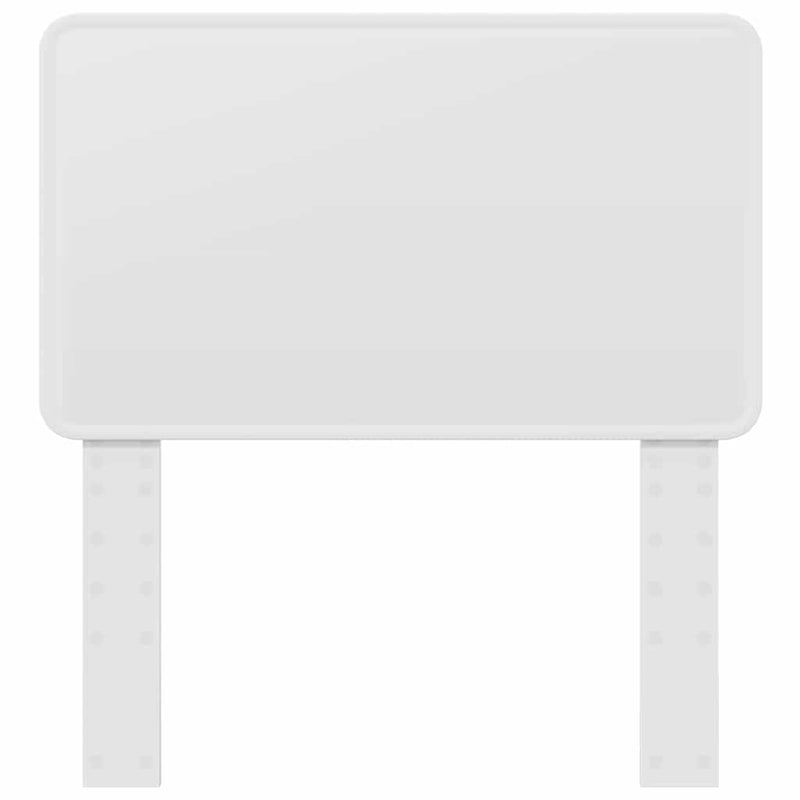 vidaXL Fejtámla fejtámlával Fehér 80 cm Faanyag