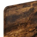 vidaXL Fejtámla fejtámlával Füstölt tölgy 80 cm Faanyag