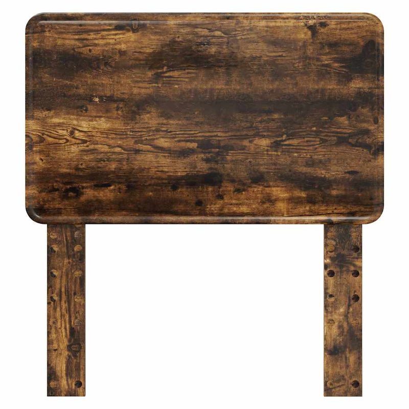 vidaXL Fejtámla fejtámlával Füstölt tölgy 80 cm Faanyag