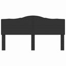 vidaXL Fejtámla fejtámlával Fekete tölgy 200 cm Faanyag