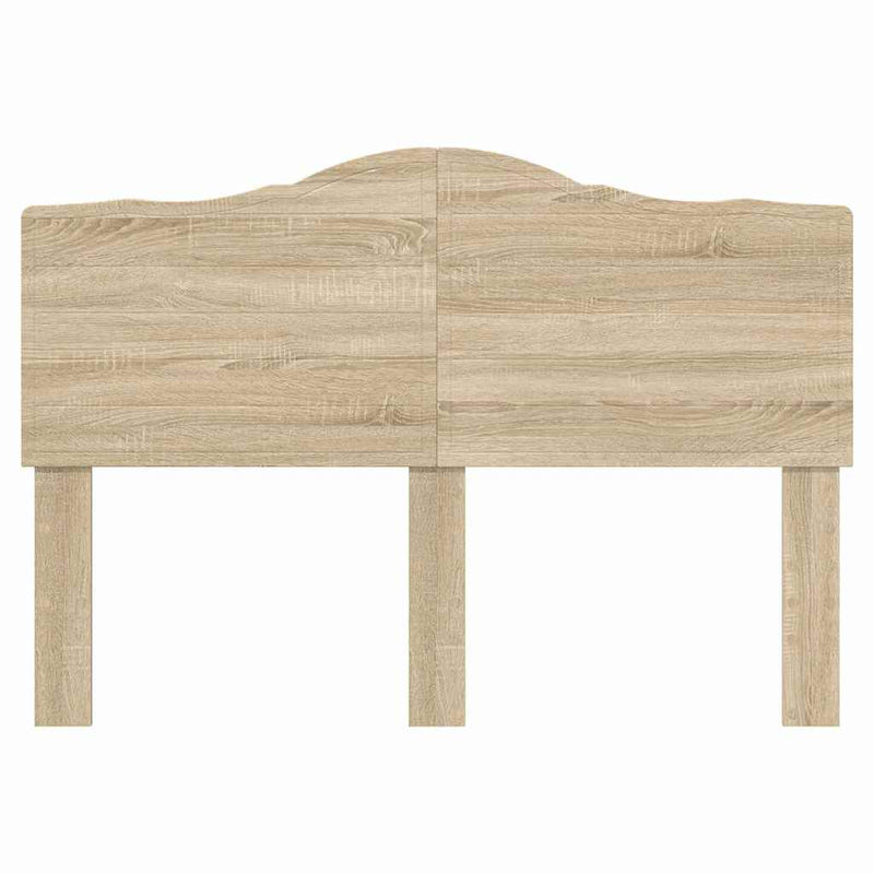 vidaXL Fejtámla fejtámlával Sonoma tölgy 160 cm Faanyag