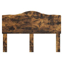 vidaXL Fejtámla fejtámlával Füstölt tölgy 150 cm Faanyag