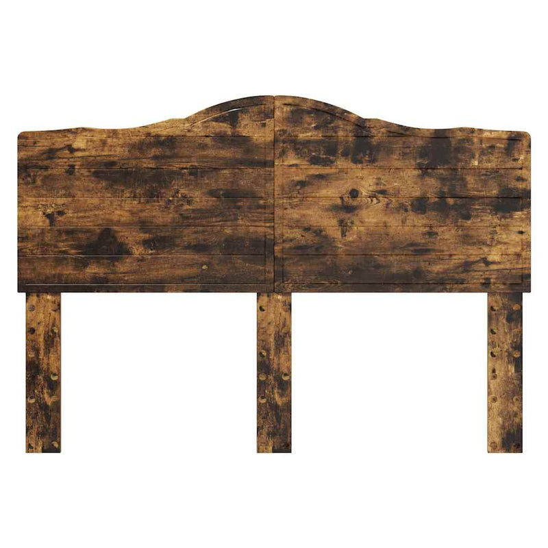 vidaXL Fejtámla fejtámlával Füstölt tölgy 150 cm Faanyag