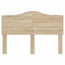 vidaXL Fejtámla fejtámlával Sonoma tölgy 140 cm Faanyag