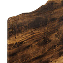 vidaXL Fejtámla fejtámlával Füstölt tölgy 100 cm Faanyag