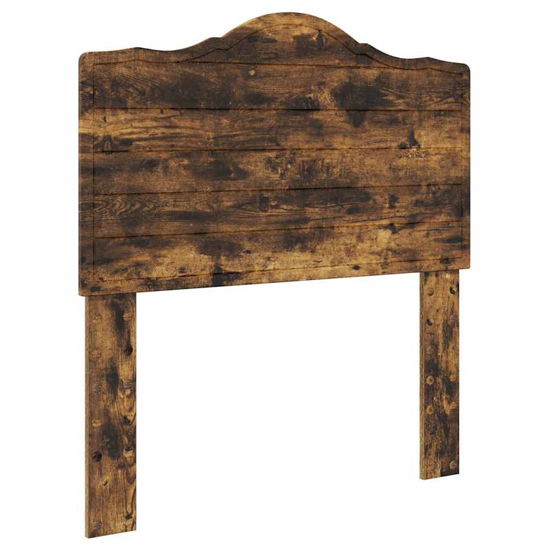 vidaXL Fejtámla fejtámlával Füstölt tölgy 90 cm Faanyag