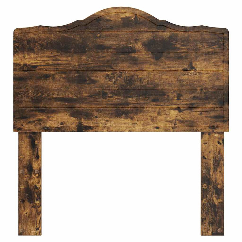 vidaXL Fejtámla fejtámlával Füstölt tölgy 90 cm Faanyag