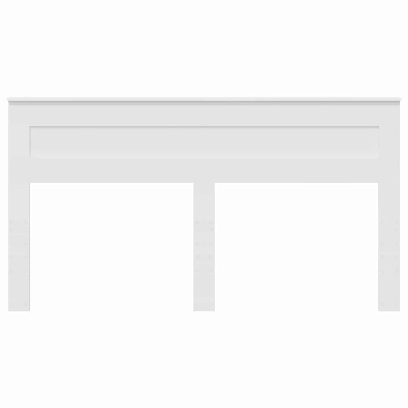 vidaXL Fejtámla fejtámlával Fehér 180 cm Faanyag