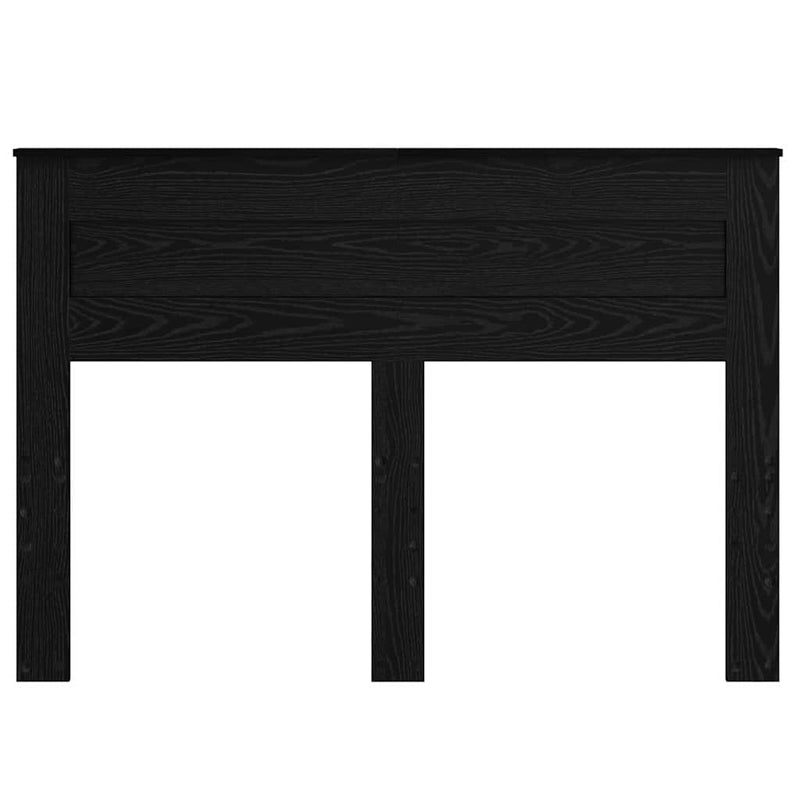 vidaXL Fejtámla fejtámlával Fekete tölgy 160 cm Faanyag