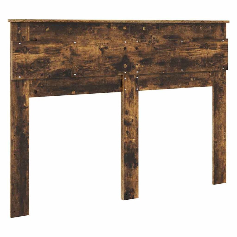 vidaXL Fejtámla fejtámlával Füstölt tölgy 160 cm Faanyag