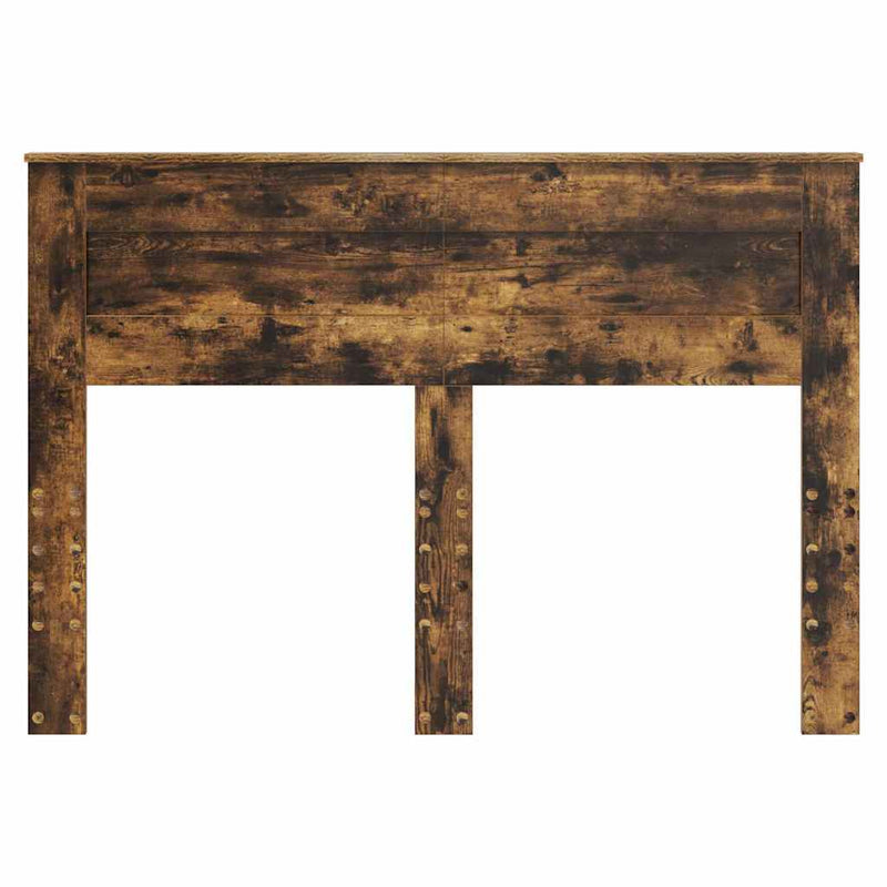 vidaXL Fejtámla fejtámlával Füstölt tölgy 160 cm Faanyag