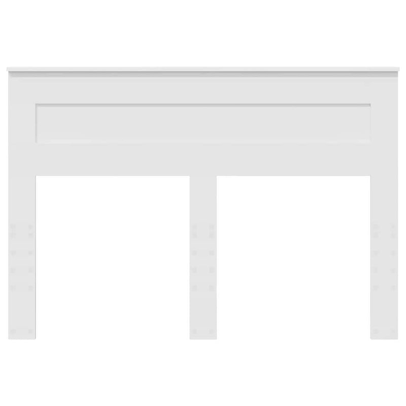 vidaXL Fejtámla fejtámlával Fehér 150 cm Faanyag