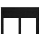 vidaXL Fejtámla fejtámlával Fekete tölgy 150 cm Faanyag