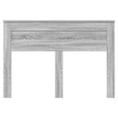 vidaXL Fejtámla fejtámlával Szürke Sonoma 150 cm Faanyag