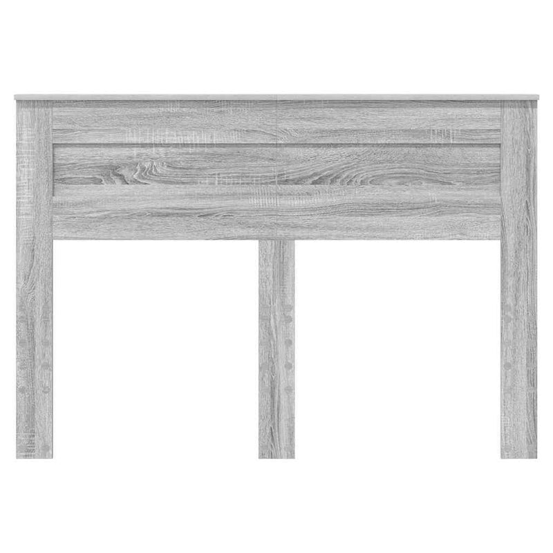 vidaXL Fejtámla fejtámlával Szürke Sonoma 150 cm Faanyag