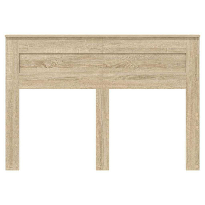 vidaXL Fejtámla fejtámlával Sonoma tölgy 140 cm Faanyag