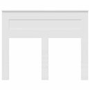 vidaXL Fejtámla fejtámlával Fehér 135 cm Faanyag