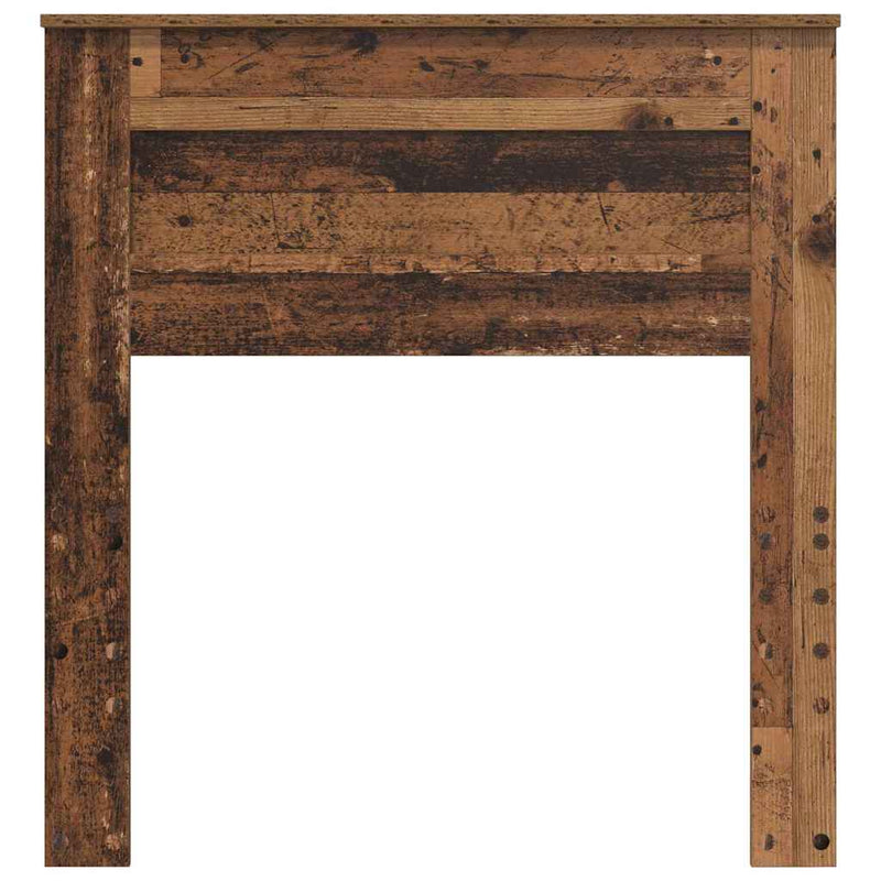 vidaXL Fejtámla fejtámlával Öreg fa 100 cm Faanyag