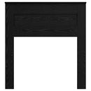 vidaXL Fejtámla fejtámlával Fekete tölgy 90 cm Faanyag