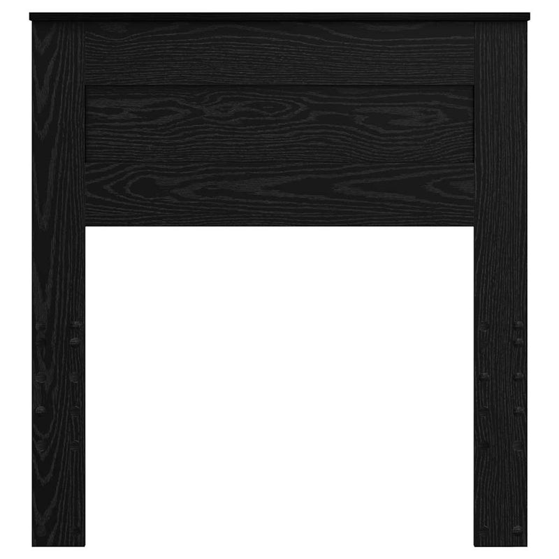 vidaXL Fejtámla fejtámlával Fekete tölgy 90 cm Faanyag