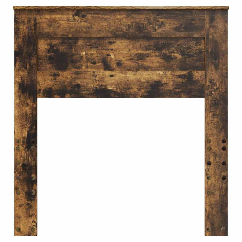 vidaXL Fejtámla fejtámlával Füstölt tölgy 80 cm Faanyag