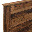 vidaXL Fejtámla fejtámlával Öreg fa 75 cm Faanyag