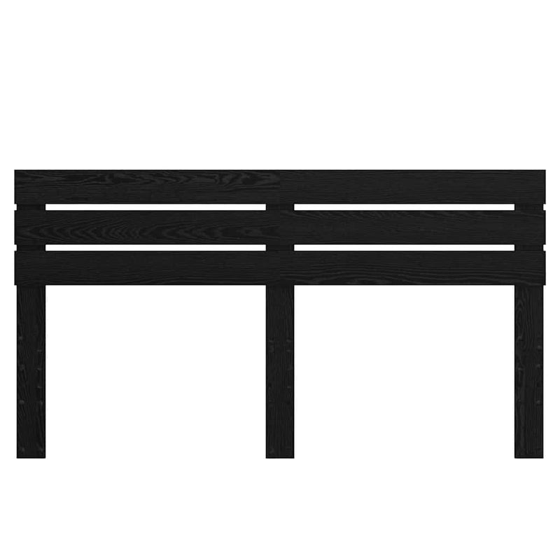 vidaXL Fejtámla fejtámlával Fekete tölgy 200 cm Faanyag