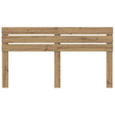vidaXL Fejtámla Artisan tölgy Faanyag