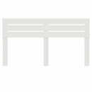 vidaXL Fejtámla fejtámlával Fehér 180 cm Faanyag