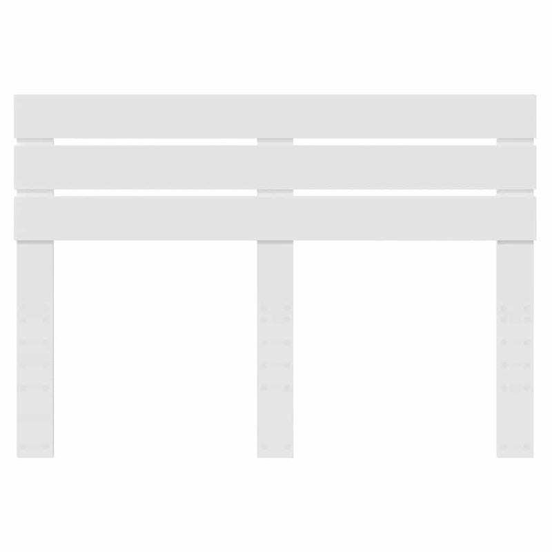 vidaXL Fejtámla fejtámlával Fehér 160 cm Faanyag