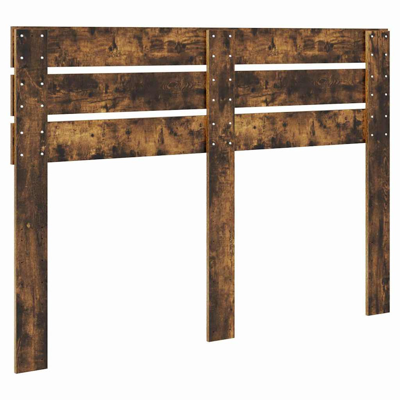 vidaXL Fejtámla fejtámlával Füstölt tölgy 160 cm Faanyag