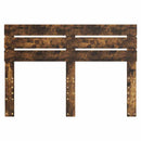 vidaXL Fejtámla fejtámlával Füstölt tölgy 160 cm Faanyag