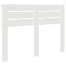 vidaXL Fejtámla fejtámlával Fehér 150 cm Faanyag