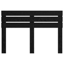 vidaXL Fejtámla fejtámlával Fekete tölgy 150 cm Faanyag