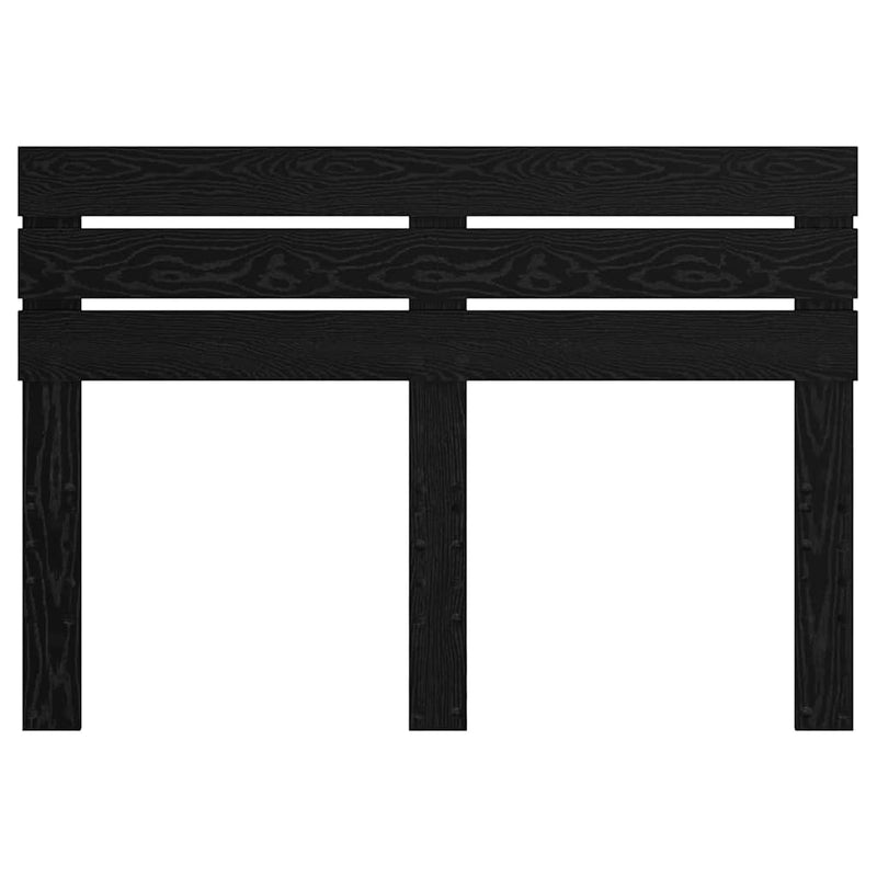 vidaXL Fejtámla fejtámlával Fekete tölgy 150 cm Faanyag