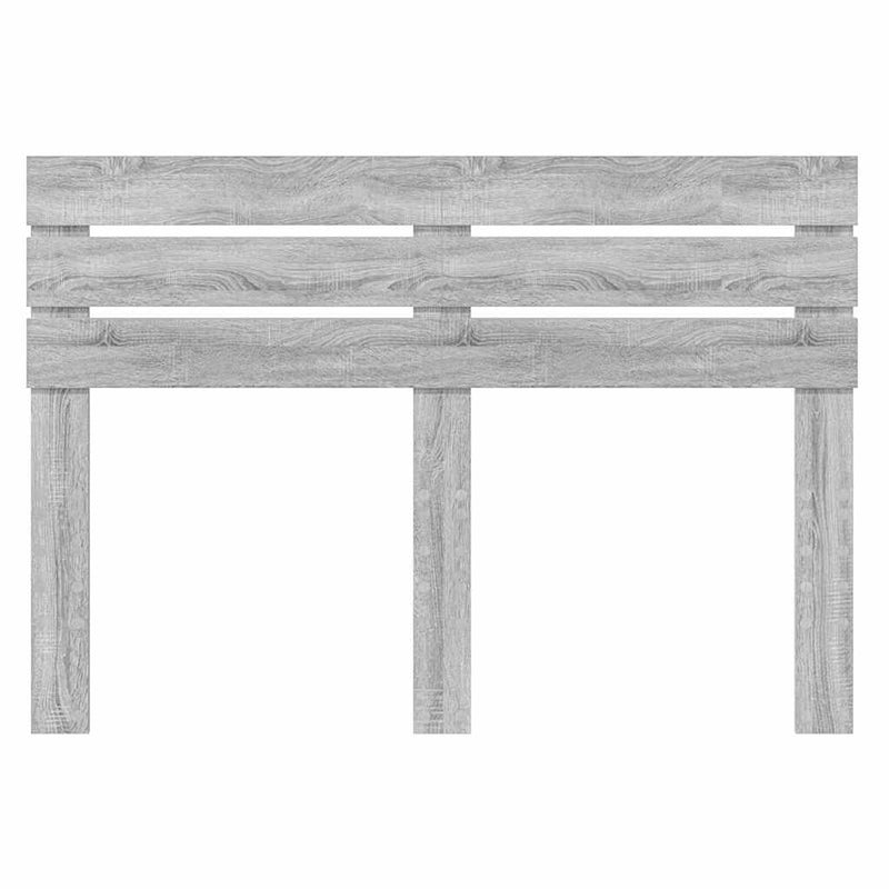 vidaXL Fejtámla fejtámlával Szürke Sonoma 150 cm Faanyag