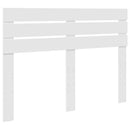 vidaXL Fejtámla fejtámlával Fehér 140 cm Faanyag