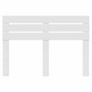 vidaXL Fejtámla fejtámlával Fehér 140 cm Faanyag