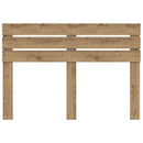 vidaXL Fejtámla fejtámlával Artisan tölgy 140 cm Faanyag