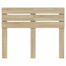 vidaXL Fejtámla fejtámlával Sonoma tölgy 120 cm Faanyag